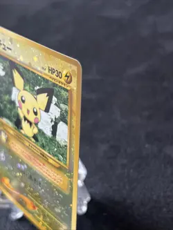 Pichu Neo Premium File 2 Reverse Holo (Japanese) NM No 172 1996 - Image 4