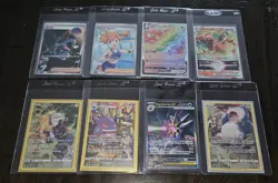 8 Card Premium Pokemon TCG Lot - Pikachu Gengar Snorlax Charizard MORE - Image 1