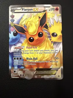 Flareon EX (Full Art) Rc28-32 Generations: Radiant Collection Holo - Image 1