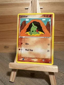 Pokemon Dragon Frontiers Common Larvitar #51/101 Near Mint or Better - Image 1