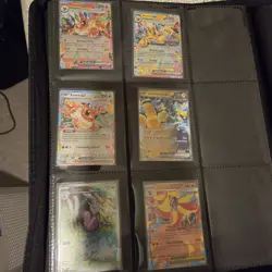 Pokemon TCG 100-Card Binder Lot Eevee Evolutions EX and Japanese Darkrai Cards - Image 5