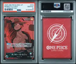 PSA 10 Monkey D Luffy EB02-010 Parallel Anime 25th Collection ONE PIECE Japanese - Image 3