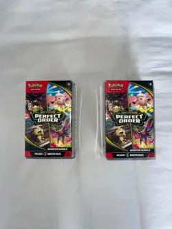Pokemon TCG Perfect Order Booster Bundle - 6 Packs - Brand New - Sealed - X2 - Image 1