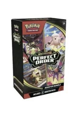 Pokemon TCG: Mega Evolution-Perfect Order Booster Bundle (6 Packs) New Sealed! - Image 1