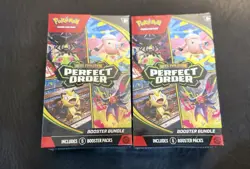Pokemon TCG Mega Evolution—Perfect Order Booster Bundle Box 6 Packs 2026 - Image 1