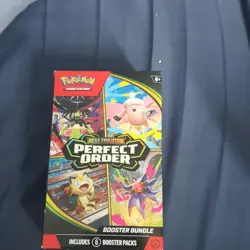 Pokemon TCG Mega Evolution Perfect Order Booster Bundle 6 Packs 60 Cards - Image 1
