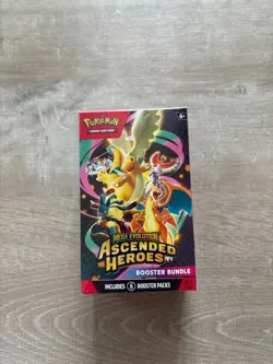 Pokemon TCG Ascended Heroes Booster Bundle (6 Packs) | SEALED Brand New - Image 1