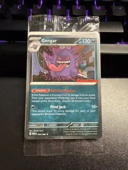 Gengar 050/088 GameStop Exclusive Promo Cosmos Holo Pokemon TCG Sealed - Image 1