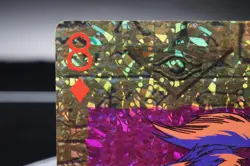 Yugioh TOEI Trump Collection Death wolf Holo Poker Card 1998 Japanese - Image 4