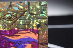 Yugioh TOEI Trump Collection Death wolf Holo Poker Card 1998 Japanese - Image 5