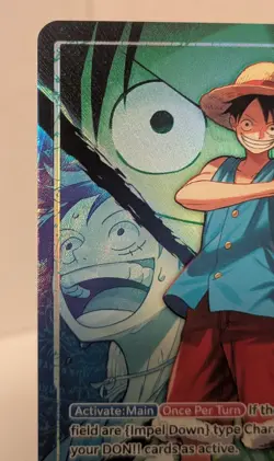 One Piece TCG Monkey D. Luffy Alt Art Leader OP16-022 The Time of Battle - Image 3