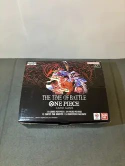One Piece Card Game THE TIME OF BATTLE BOOSTER BOX OP16 English UnSealed New - Image 1