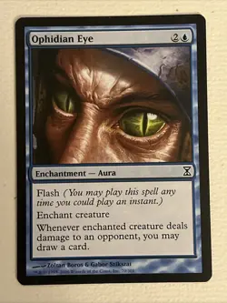 1x Ophidian Eye Time Spiral LP MTG + Free Bonus Cards! - Image 1