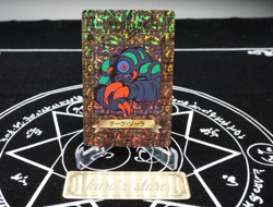 Yugioh TOEI Trump Collection dark zora Holo Poker Card 1998 Japanese - Image 2