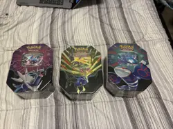 Pokemon TCG Azure Legends Tin Set - Kyogre EX Dialga EX Xerneas EX Sealed Lot 3 - Image 4