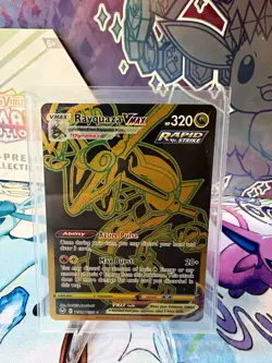 Pokemon TCG Rayquaza VMAX TG29/TG30 Silver Tempest TG Secret Rare Holo EN - Image 1
