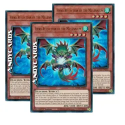 FIEND REFLECTION OF THE MILLENNIUM 3x • Ultra R • MP25 EN210 • 1Ed • Yugioh! - Image 1