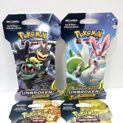 Sun & Moon Unbroken Bonds Art Set Sealed Pokemon Card Sleeved Booster Pack - Image 2