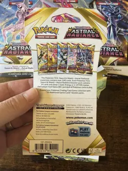 Pokemon TCG Sword & Shield Astral Radiance Blister Packs - Complete Art Set of 5 - Image 2