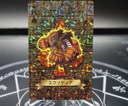 Yugioh TOEI Trump Collection Exodia Forbidden One Holo Poker Card 1998 Japanese - Image 3