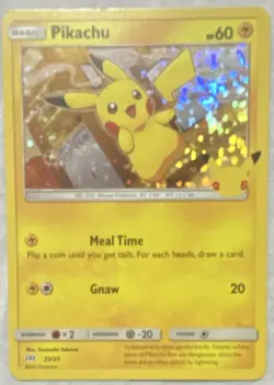 Pikachu Pokemon TCG 25/25 McDonald's Collection Holo Promo 2021 English 60HP - Image 1