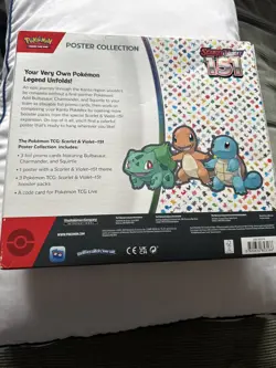 Pokemon TCG Scarlet & Violet 151 Poster Collection Box New & Sealed 820650853166 - Image 2
