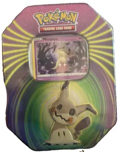 Mimikyu Pokemon TCG Tin New Factory Sealed 2021 Booster Packs Promo Collectable - Image 1