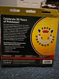 Pokemon TCG: Pokemon Day 2026 Collection New Sealed - Image 2