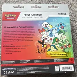 Pokemon TCG First Partner Illustration Collection Series 2 Box 9 Cards Promo - Image 2