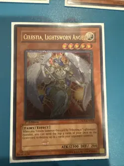 Celestia, Lightsworn Angel (UTR) LODT-EN024 Light of Destruction 1st Edition - Image 1