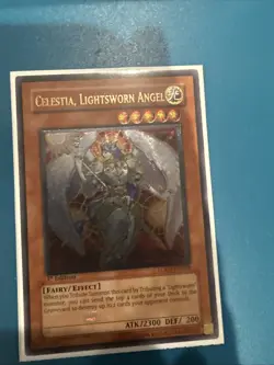 Celestia, Lightsworn Angel (UTR) LODT-EN024 Light of Destruction 1st Edition - Image 3