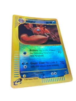 Pokemon Kingler 50/165 Expedition Base Set Non-Holo e-Reader 2002 - Image 2