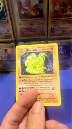 Pokemon Ninetales Holo Rare TCG Card Base Set, Shadowless, First Edition - Image 2