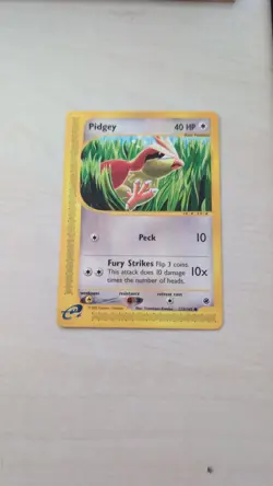 Pidgey 123/165 Non-Holo Expedition E-Reader WOTC Pokemon TCG Card LP - Image 1