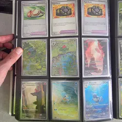 Pokemon 151 COMPLETE Master Set + Reverse Holos + ALL SIRs + Promos w 151 binder - Image 3