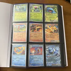 Pokemon SV 151 Complete (360/360) EN Master Set + Promos, PMC Squirtle + Binder - Image 1