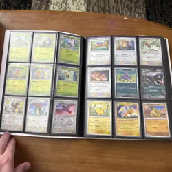 Pokemon SV 151 Complete (360/360) EN Master Set + Promos, PMC Squirtle + Binder - Image 2