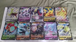 17 Oversized Pokemon Tcg Card Lot BIG CARD BUNDLE Excellent CARDS - Image 1