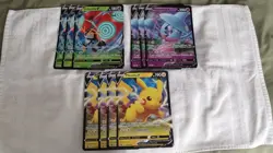 17 Oversized Pokemon Tcg Card Lot BIG CARD BUNDLE Excellent CARDS - Image 2