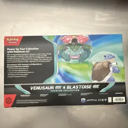 Pokemon TCG Venusaur ex & Blastoise ex Premium Collection Box EN Promo 2023 - Image 2