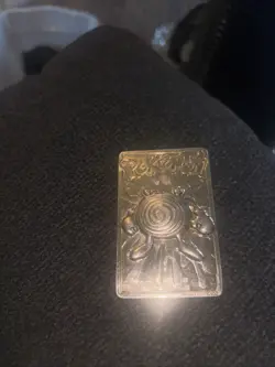 23K Gold Plated 1999 Burger King Pokemon POLIWHIRL Trading Card - Image 1