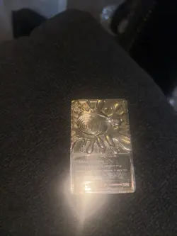 23K Gold Plated 1999 Burger King Pokemon POLIWHIRL Trading Card - Image 2