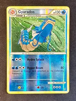 Gyarados 7/95 2011 Call of Legends Pokemon Card TCG Reverse Holo Rare - Lp/Vlp - Image 1