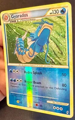 Gyarados 7/95 2011 Call of Legends Pokemon Card TCG Reverse Holo Rare - Lp/Vlp - Image 3