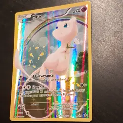 Pokemon TCG Mew XY Black Star Promos XY110 Holo Promo Basic English 2016 Fullart - Image 3