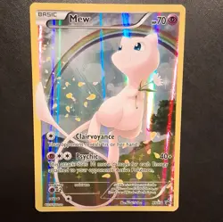 Pokemon TCG Mew XY Black Star Promos XY110 Holo Promo Basic English 2016 Fullart - Image 5