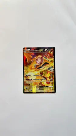 Pokemon TCG Charizard EX XY121 Full Art Black Star Promo Holo Rare 2016 - Image 1