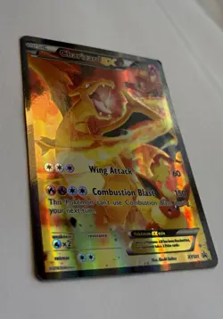 Pokemon TCG Charizard EX XY121 Full Art Black Star Promo Holo Rare 2016 - Image 5