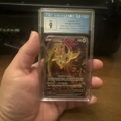 CGC 9 Jolteon V SWSH183 Black Star Promo Holo Pokemon TCG English 2021 - Image 1