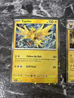 Pokemon TCG Zapdos/Jolteon Scarlett & Violet Black Star Promo Cards X2 NM - Image 2